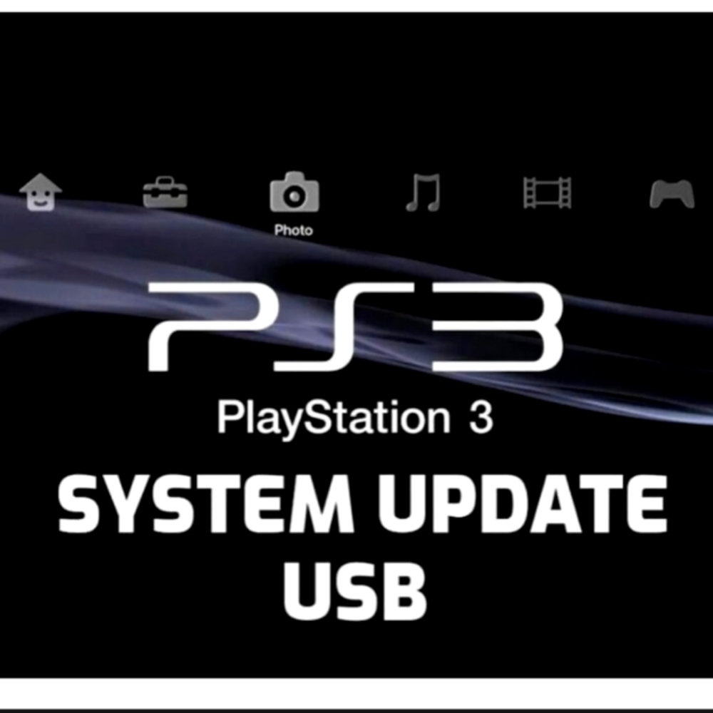 Official Sony PS3 Software Update on USB FLASHDRIVE